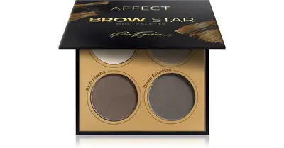 Affect Brow Star Palette For Eyebrows With Powder Eyeshadow Shades 4× 2 G