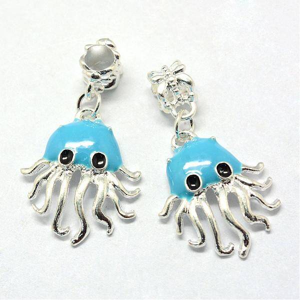 Alloy Enamel European Dangle Charms