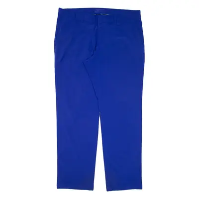 NIKE GOLF Mens Trousers Blue Regular Straight W38 L32