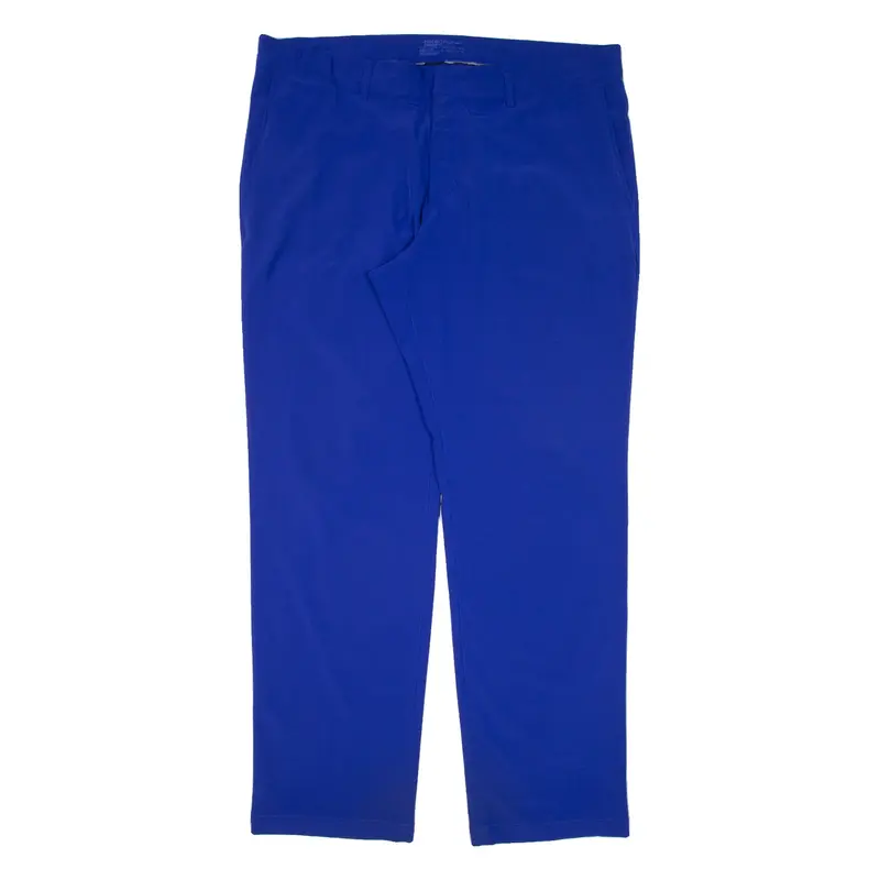 NIKE GOLF Mens Trousers Blue Regular Straight W38 L32