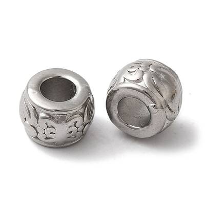 Non-Tarnish 304 Stainless Steel European Beads