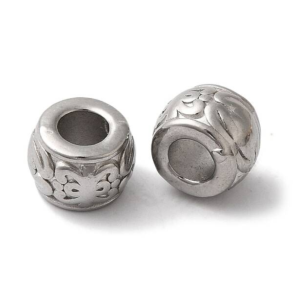 Non-Tarnish 304 Stainless Steel European Beads