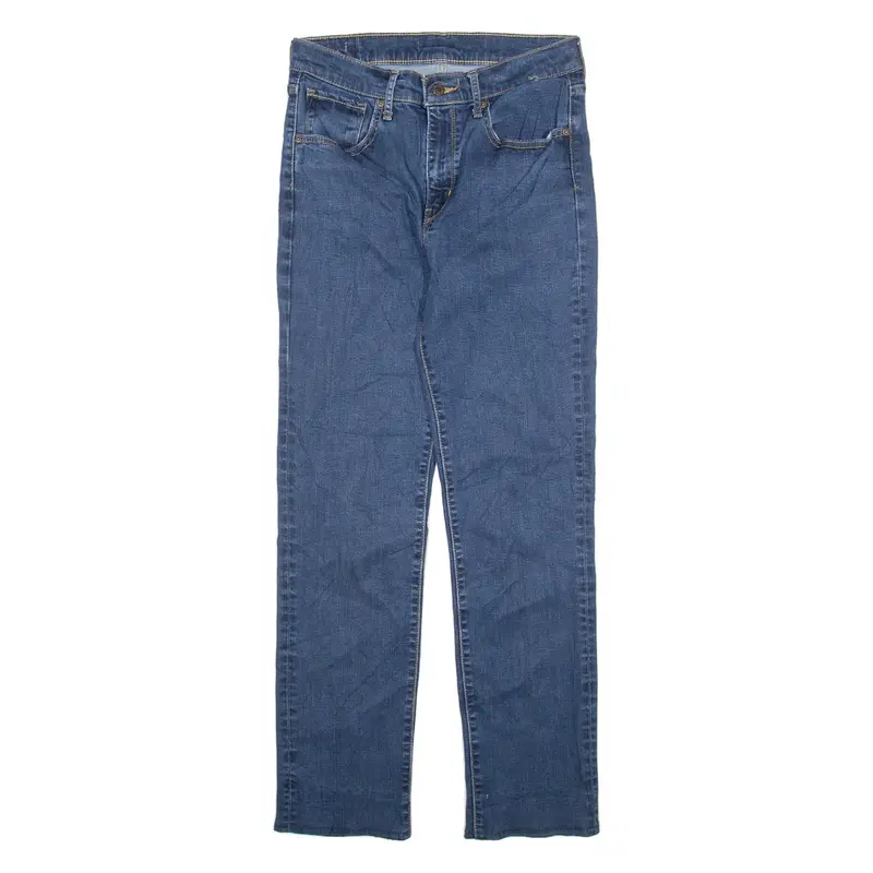 LEVI'S Big E Womens Jeans Blue Regular Straight W30 L30