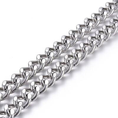 Tarnish Resistant 304 Stainless Steel Curb Chains