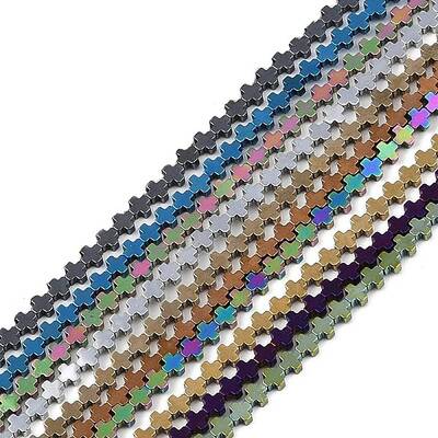 Electroplated Synthetic Non-magnetic Hematite Beads Strands