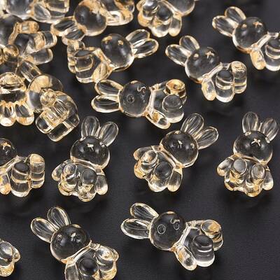 Transparent Acrylic Beads