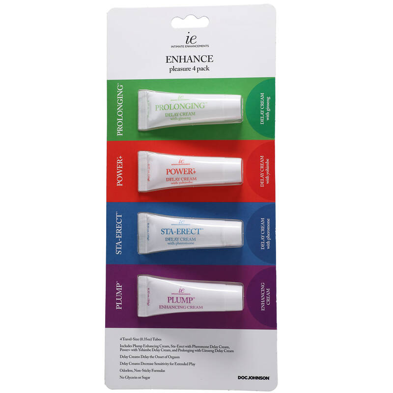 Intimate Enhancements Enhance Pleasure 4 Pack