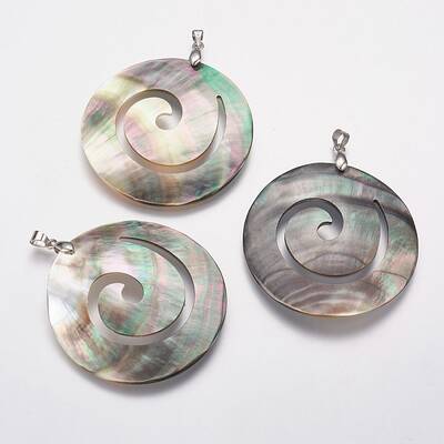Black Lip Shell Pendants