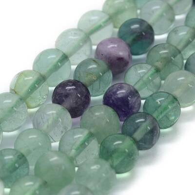 Natural Fluorite Beads Strands