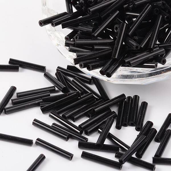 Glass Bugle Beads