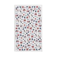 Subtle Anti-Patriotic Hand Towel, Funny Political Home Decor, Fourth of July Kitchen Towel, 4th of July Home Decor, Liberal G...