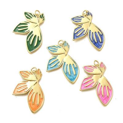 Brass Enamel Pendants