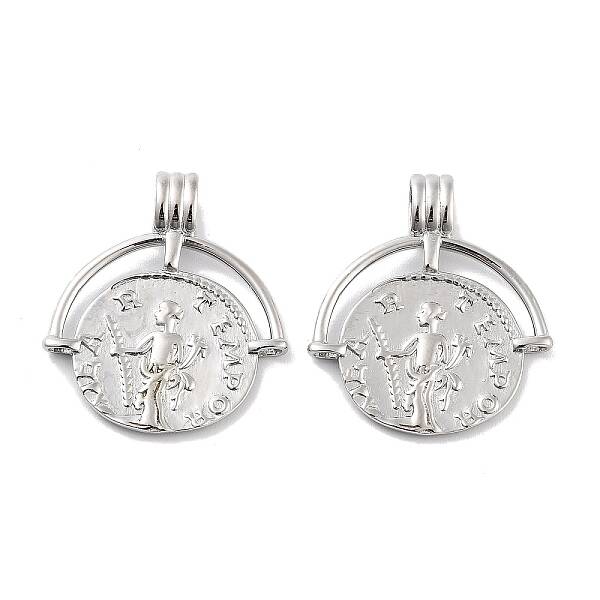 Rhodium Plated 925 Sterling Silver Pendant