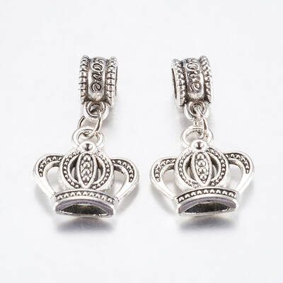 Tibetan Style Alloy European Dangle Charms
