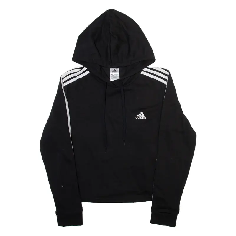 ADIDAS Womens Black Hoodie M