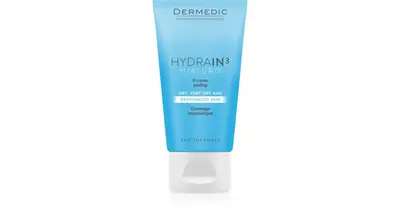 Dermedic Hydrain3 Hialuro scrub with enzymes for dehydrated and dry skin 50 g
