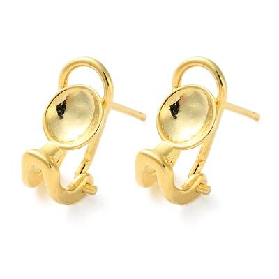 925 Sterling Silver Stud Earring Findings