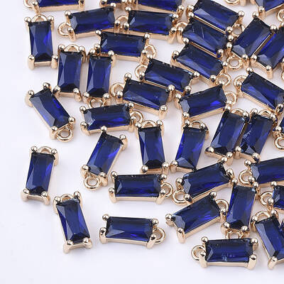 Transparent Glass Charms