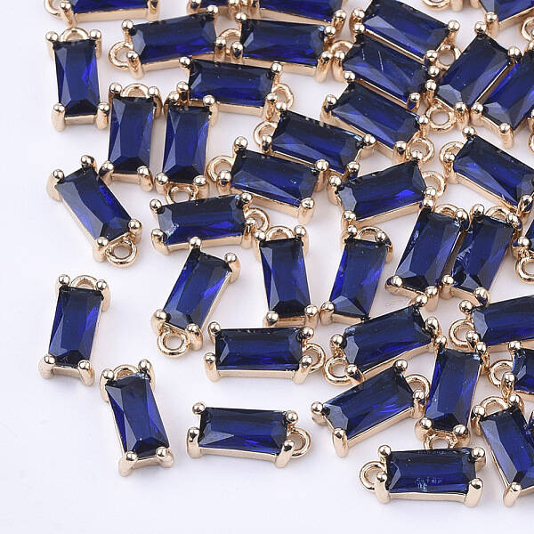 Transparent Glass Charms