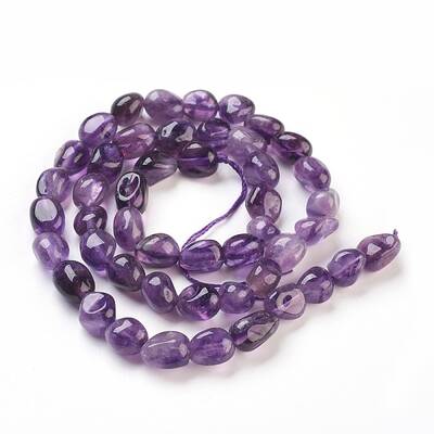 Natural Amethyst Beads Strands