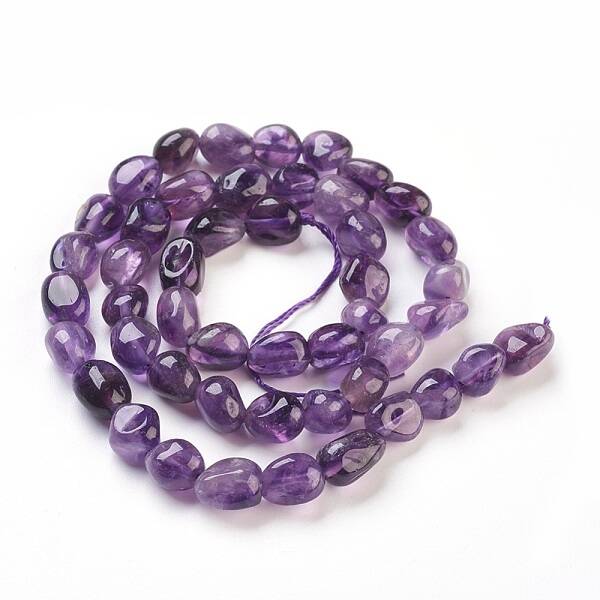 Natural Amethyst Beads Strands