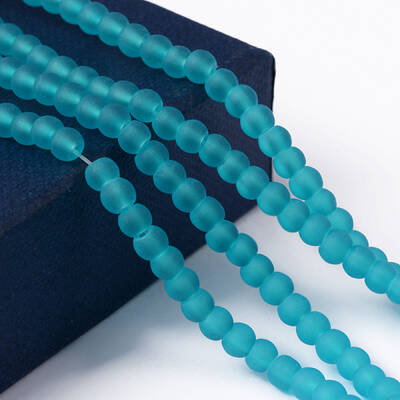 Transparent Glass Bead Strands