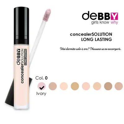 Debby Fluid Concealer Solution 0 - Ivory