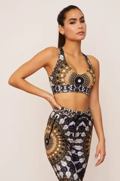 Noor Racerback Bra | Size: XS | Print: Noor | Style: Extra Support
