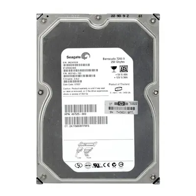 407525-003 HP 250GB 1.5Gb/s SATA 7200 3.5-inch Hard Drive