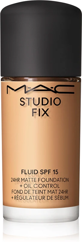MAC Cosmetics Mini Studio Fix Fluid SPF 15 24HR Matte Mattifying Foundation SPF 15 Color NC30 15 ml