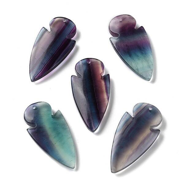 Natural Fluorite Pendants