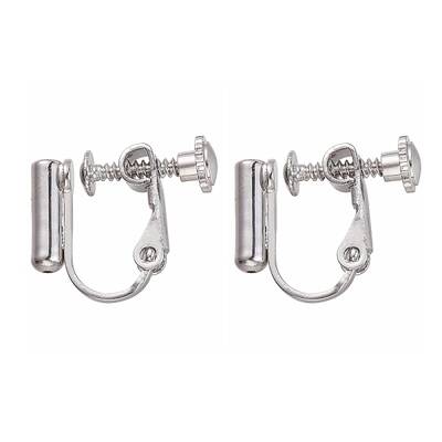 Brass Screw Clip-on Earring Converters Findings