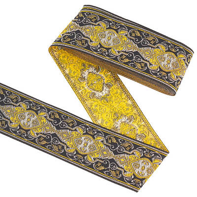 Ethnic Style Embroidery Polyester Ribbons