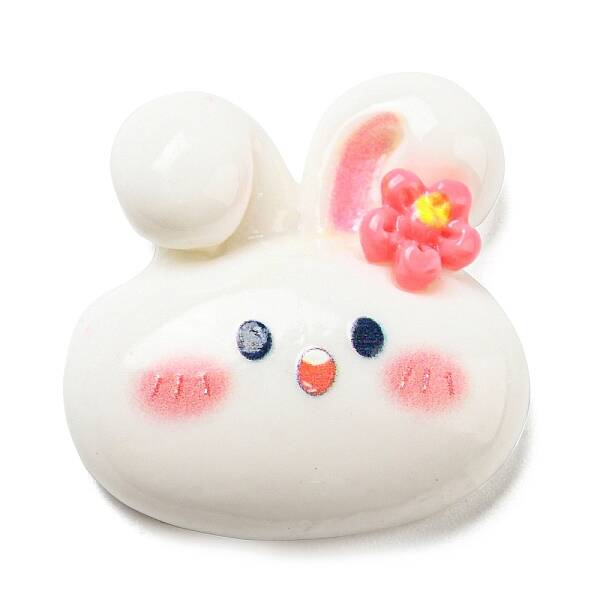 Cartoon Opaque Resin Cabochons