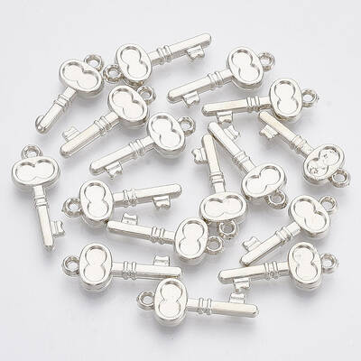 Plating ABS Plastic Pendants