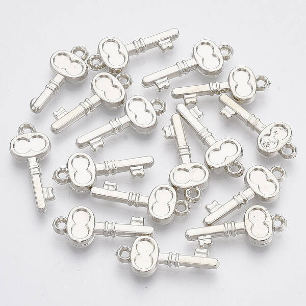 Plating ABS Plastic Pendants