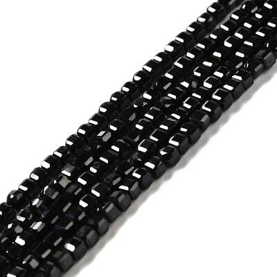 Natural Black Spinel Beads Strands