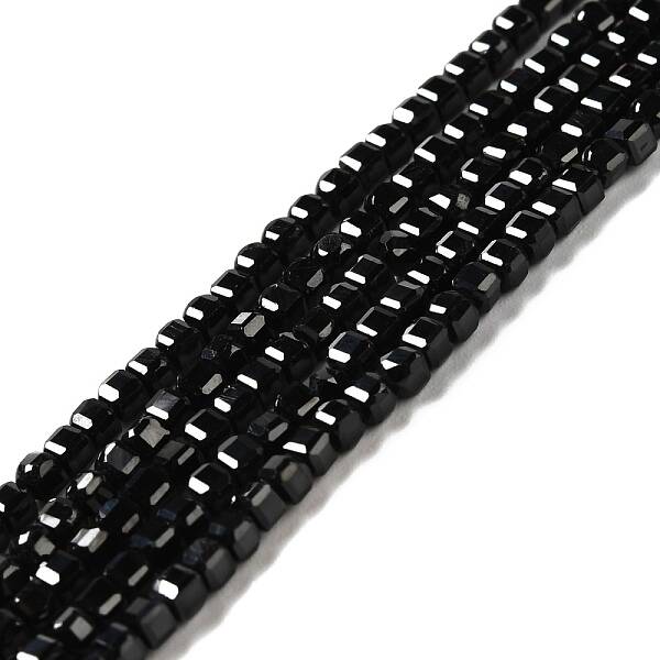Natural Black Spinel Beads Strands