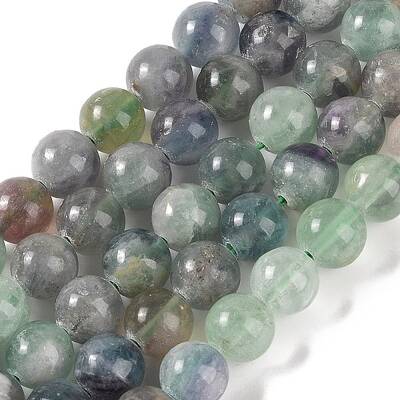 Natural Fluorite Beads Strands