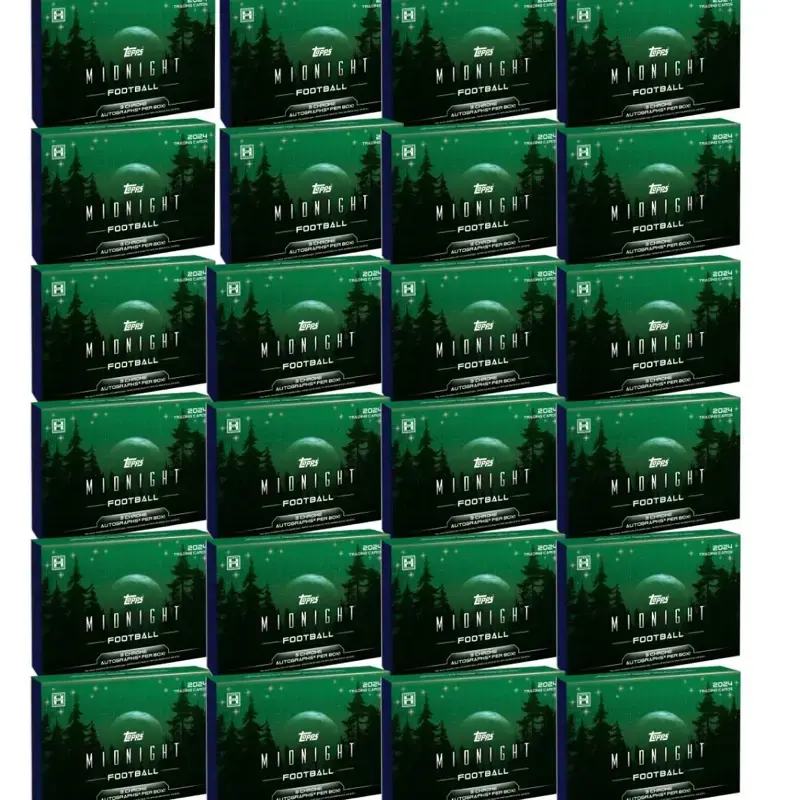 (3 Cases)- 2024 Topps Midnight Hobby- Full Case x 3 - Pick Your Team