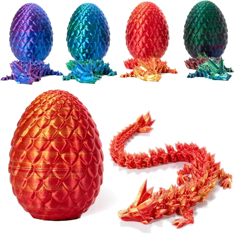 Surprise 3D Dragon Egg - Year of the Dragon - Desk Fidget