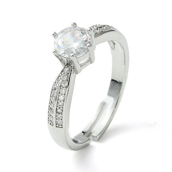 Bass Micro Pave Cubic Zirconia Ring