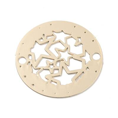 Long-Lasting Plated Brass Connector Charms
