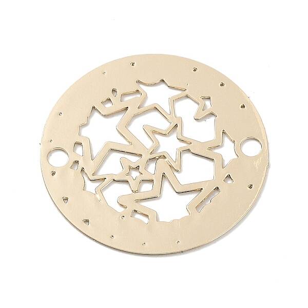 Long-Lasting Plated Brass Connector Charms