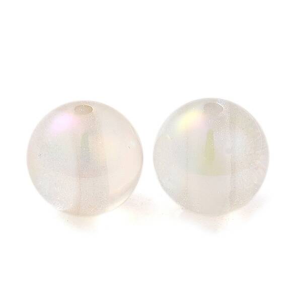 Two Tone Resin Beads