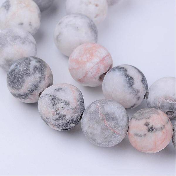 Natural Zebra Jasper Beads Strands