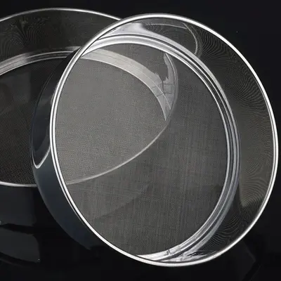 1pcs Stainless Steel Strainer Sieve for Soya Milk, Flour, Juices, Food Filtering Mesh, Christmas & Halloween Baking Supplies