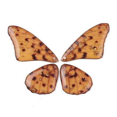 Translucent Resin Pendants Set