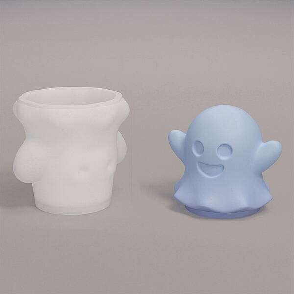 Halloween Ghost DIY Silicone Display Statue Molds