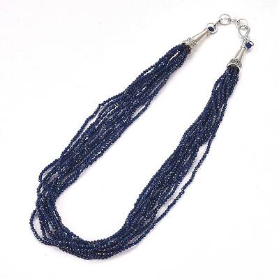 Faceted Glass Beaded Necklaces